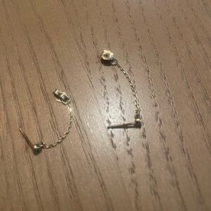 Catbird Gold Chain Earrings